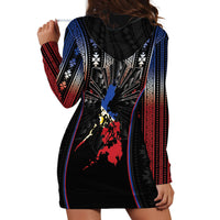 Mabuhay Philippines Festival Hoodie Dress Filipino Map Sampaguita Igorot Pattern LT14 - Polynesian Pride