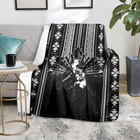 Mabuhay Philippines Festival Blanket Filipino Map Black White Igorot Pattern LT14 - Polynesian Pride
