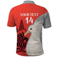Custom Nouvelle-Caledonie Football Polo Shirt Allez Les Cagous Simple Style