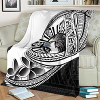 Philippines Eagle Sun Blanket Filipino Agila Polynesian Tattoo Black Color