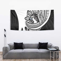 Philippines Eagle Sun Tapestry Filipino Agila Polynesian Tattoo Black Color