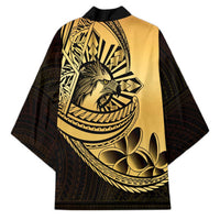 Philippines Eagle Sun Kimono Filipino Agila Polynesian Tattoo Gold Color