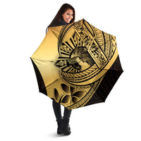 Philippines Eagle Sun Umbrella Filipino Agila Polynesian Tattoo Gold Color