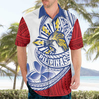Philippines Eagle Sun Hawaiian Shirt Filipino Agila Polynesian Tattoo Flag Color LT14 - Polynesian Pride