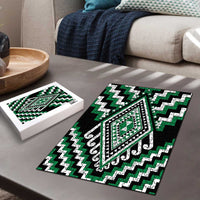 Green New Zealand Taniko Poutama Patikitiki Puzzle - Polynesian Pride