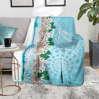 Cook Islands Tiare Maori With Conch Shell Blanket Pasifika Fest Polynesian Tattoo Turquoise