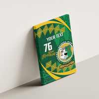 Personalised Tonga Liahona-Saineha High School Canvas Wall Art Happy 76 Years Anniversary