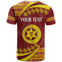 Personalised Tonga High School T Shirt Happy 77 Years Anniversary