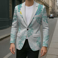Jade Vine Lei Hawaii Blazer Aloha Seamless Tropical Leaves - Polynesian Pride