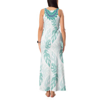 Jade Vine Lei Hawaii Tank Maxi Dress Aloha Seamless Tropical Leaves LT14 - Polynesian Pride