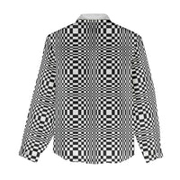 Black White Filipino Binakol Motifs Women Casual Shirt Mabuhay Philippines Festival Kusikus Pattern LT14 - Polynesian Pride