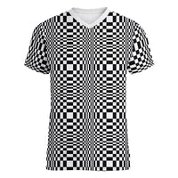 Black White Filipino Binakol Motifs Women V-Neck T-Shirt Mabuhay Philippines Festival Kusikus Pattern LT14 Female Black - Polynesian Pride