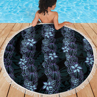 Purple Paradise Hawaii Shell Lei Beach Blanket Hawaiian Sunrise Shell Hebrew Cone Plumeria - Polynesian Pride