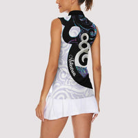 Aotearoa Pikorua Women Sleeveless Polo Shirt NZ Twist - Bond And Love