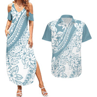 polynesia-couples-matching-summer-maxi-dress-and-hawaiian-shirt-polynesian-tropical-flowers-blue-pastel-vibes