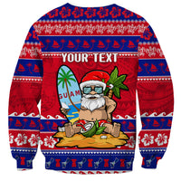 Custom Guam Christmas Sweatshirt Guaman Santas Felis Pasgua LT14 - Polynesian Pride