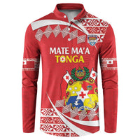 Custom Mate Maa Tonga Button Sweatshirt 2024 Go Champions
