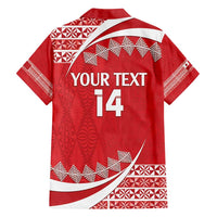 Custom Mate Maa Tonga Family Matching Puletasi and Hawaiian Shirt 2024 Go Champions