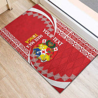 Custom Mate Maa Tonga Rubber Doormat 2024 Go Champions