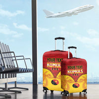 Papua New Guinea Rugby Custom Luggage Cover Go Kumuls PNG - Polynesian Pattern