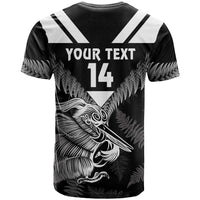 Aotearoa Silver Fern Rugby Custom T Shirt 2024 Go Kiwi