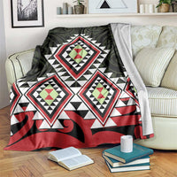 Kia Ora Aotearoa Blanket 2025 Pasifika Maori Taniko Motifs