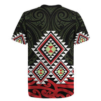 Kia Ora Aotearoa Rugby Jersey 2025 Pasifika Maori Taniko Motifs LT14 - Polynesian Pride