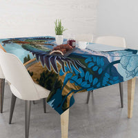 New Zealand South Island Tablecloth Te Waipounamu Aoraki Kea Bird LT14 - Polynesian Pride