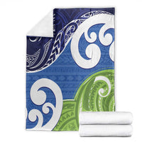 Southland New Zealand Blanket Maori Koru Flag Color LT14 - Polynesian Pride