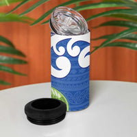 Southland New Zealand 4 in 1 Can Cooler Tumbler Maori Koru Flag Color LT14 - Polynesian Pride