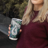 Aotearoa Korowai Motif Tumbler Cup Hei Matau Poutama Maori Pattern LT14 - Polynesian Pride