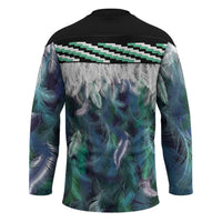 Aotearoa Korowai Motif Hockey Jersey Hei Manaia Poutama Maori Pattern - Polynesian Pride