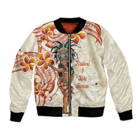 Heiva i Tahiti Bomber Jacket Ori Tahitian Dance Tiare Maori