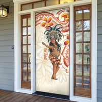 Heiva i Tahiti Door Cover Ori Tahitian Dance Tiare Maori