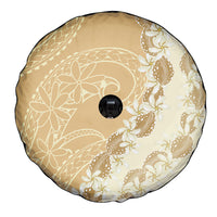 Heiva i Tahiti Spare Tire Cover Tahitian Tiare Maori Cowrie Lei Brown LT14 - Polynesian Pride