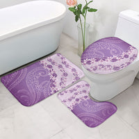 Heiva i Tahiti Bathroom Set Tahitian Tiare Maori Cowrie Lei Purple