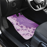 Heiva i Tahiti Car Mats Tahitian Tiare Maori Cowrie Lei Purple