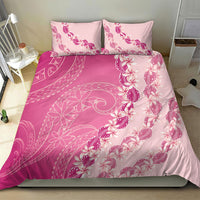Heiva i Tahiti Bedding Set Tahitian Tiare Maori Cowrie Lei Pink LT14 - Polynesian Pride