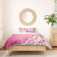 Heiva i Tahiti Bedding Set Tahitian Tiare Maori Cowrie Lei Pink LT14 - Polynesian Pride