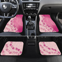 Heiva i Tahiti Car Mats Tahitian Tiare Maori Cowrie Lei Pink