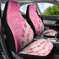 Heiva i Tahiti Car Seat Cover Tahitian Tiare Maori Cowrie Lei Pink