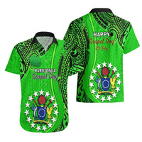 25 July Rarotonga Island Gospel Day Hawaiian Shirt Cook Islands Tribal Pattern LT14 - Polynesian Pride