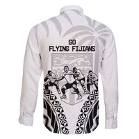 Fiji Tapa Rugby Family Matching Long Sleeve Bodycon Dress and Hawaiian Shirt Cibi Dance With Fijian Pattern LT14 - Polynesian Pride