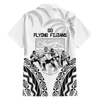 Fiji Tapa Rugby Family Matching Tank Maxi Dress and Hawaiian Shirt Cibi Dance With Fijian Pattern