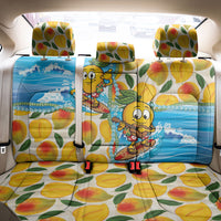 Aloha Hawaii Summer Back Car Seat Cover Hawaiian Lei Surfing Mango Palaka Motifs