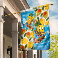Aloha Hawaii Summer Garden Flag Hawaiian Lei Surfing Mango Palaka Motifs