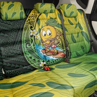Hawaii Surfing Mango Back Car Seat Cover Manako Polynesian Fish Hook