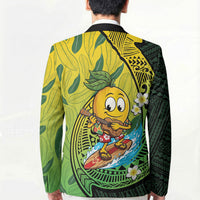 Hawaii Surfing Mango Blazer Manako Polynesian Fish Hook