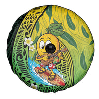 Hawaii Surfing Mango Spare Tire Cover Manako Polynesian Fish Hook