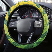 Hawaii Surfing Mango Steering Wheel Cover Manako Polynesian Fish Hook